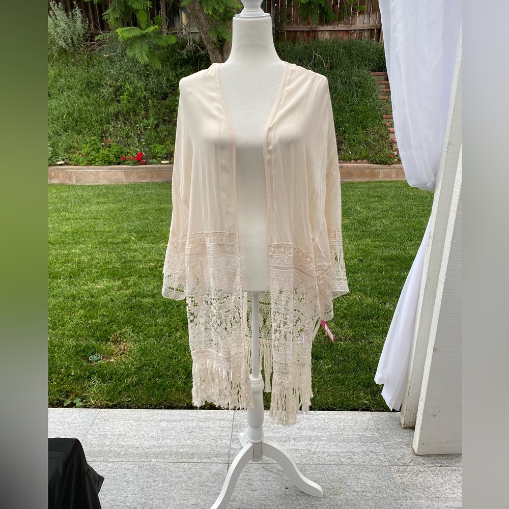 NWT Xhilaration BOHO top/ bathing suit cover up.